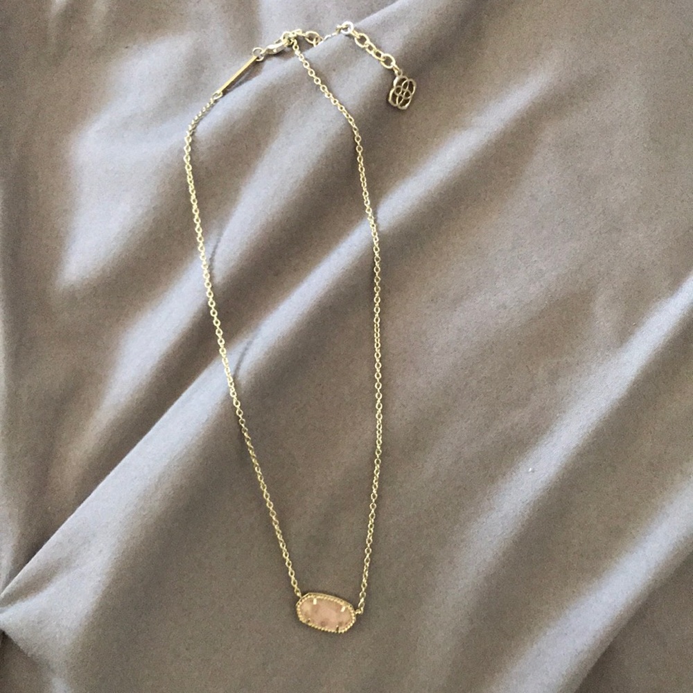 Dusty pink Kendra Scott Necklace